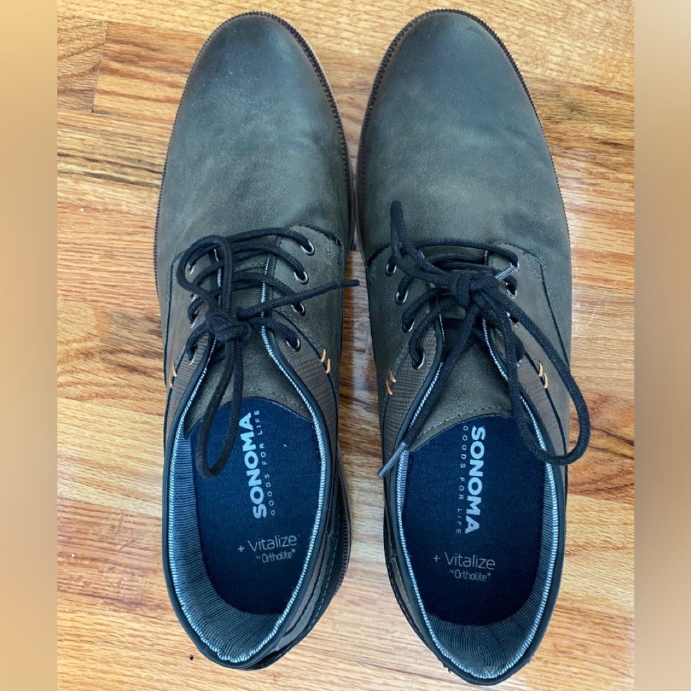 Sonoma Gray Men’s Dress Shoes Size 12